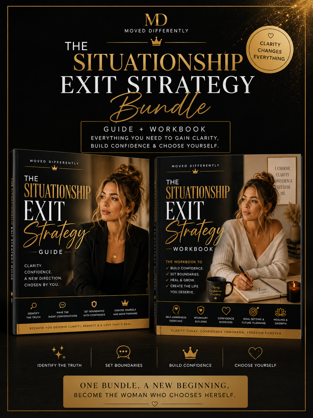 The Situationship Exit Strategy Guide & Workbook - Bundle